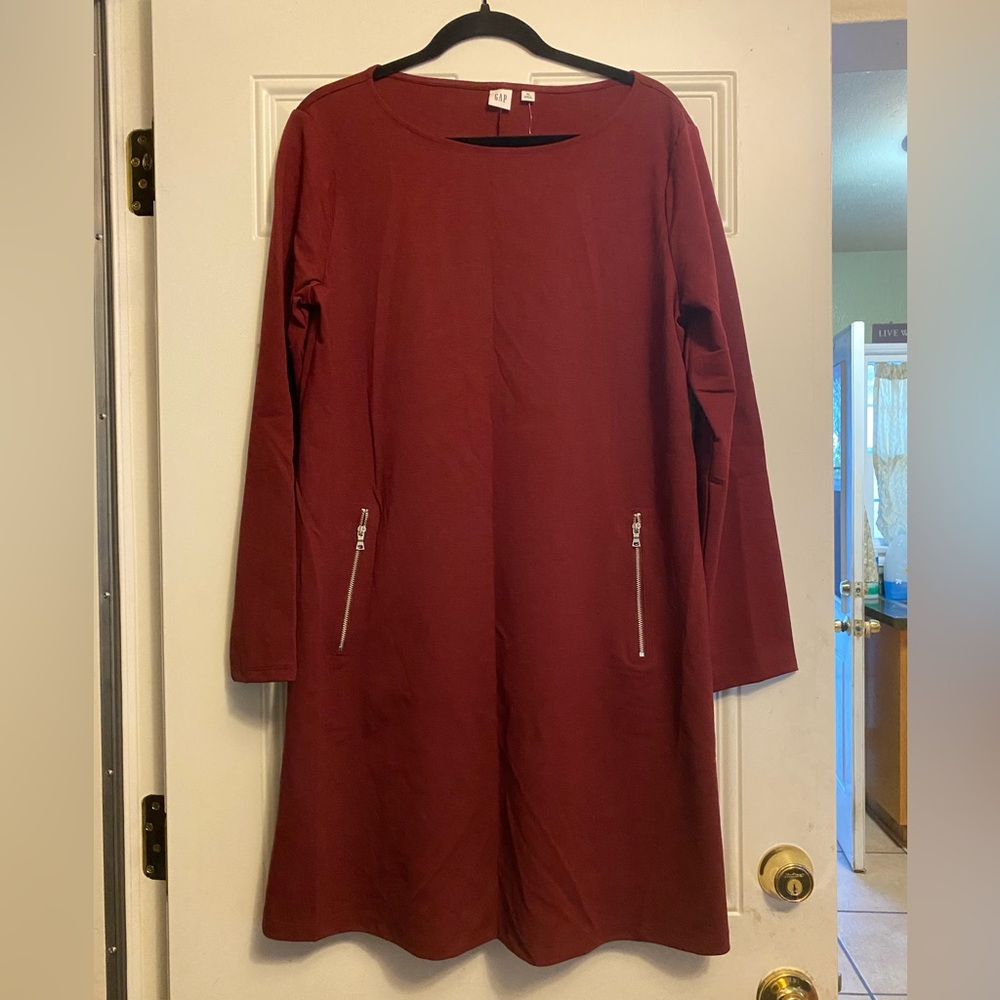 NWT Gap Red Dress withPockets